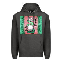 Charcoal Heather for the love of the game golf Premium Hoodie - Jasminsmagicworld