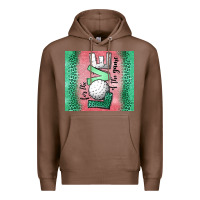 Chestnut for the love of the game golf Premium Hoodie - Jasminsmagicworld