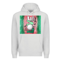 Dove Grey for the love of the game golf Premium Hoodie - Jasminsmagicworld