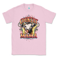Bubblegum Pink Country Mama Classic Tee - HowdyJamesFarm
