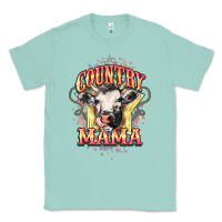 Seafoam Country Mama Classic Tee - HowdyJamesFarm