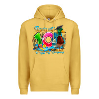 Name Flying Into 100 Days Of School Premium Hoodie | Teevron