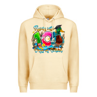 Pina Colada name flying into 100 days of school Premium Hoodie - CowhideDigitalArt