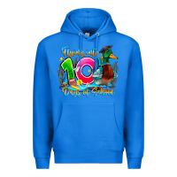 True Royal name flying into 100 days of school Premium Hoodie - CowhideDigitalArt