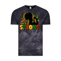 Cloud Black She is strong Black History Vintage Tee - HowdyJamesFarm