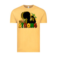 Vintage Mustard She is strong Black History Vintage Tee - HowdyJamesFarm