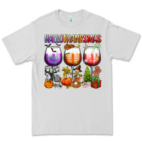 Dove Grey hallothanksmas Premium Tee - texasbilliewilder