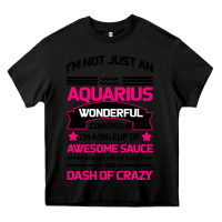 Black Aquarius Woman Heavy Core Tee - Bettercallsaul