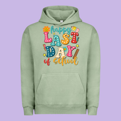 Happy Last Day Of School Urban Hoodie Designed By Jahusdesignshop