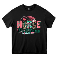 Black nurse practitioner Heavy Core Tee - RanaPortraitStore