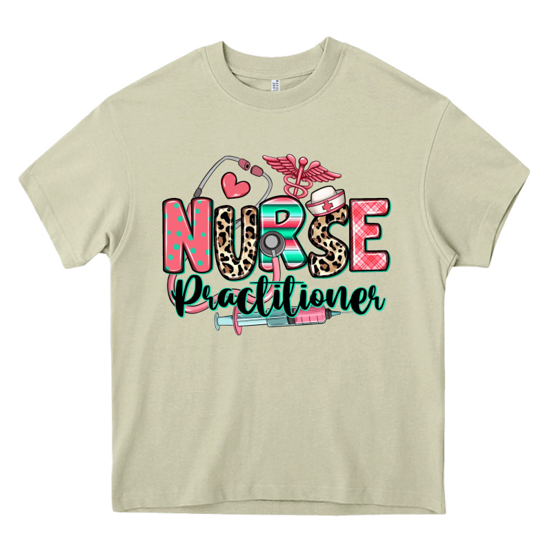 Nurse Practitioner Heavy Core Tee by RanaPortraitStore | Teevron
