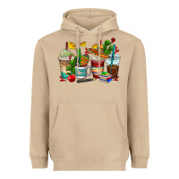 Mushroom spanish teacher coffee cups Heavyweight Hoodie - AdoDesignShop