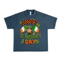 Midnight Navy happy st patricks day Urban Heavy Tee - CowGirlArtShop