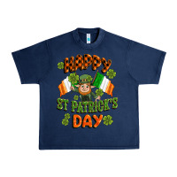 Navy happy st patricks day Urban Heavy Tee - CowGirlArtShop