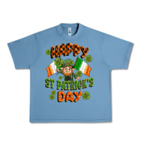 Pebble Blue happy st patricks day Urban Heavy Tee - CowGirlArtShop