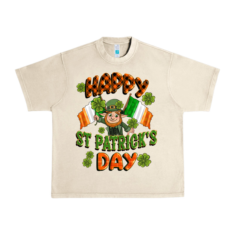 Happy St Patricks Day Urban Heavy Tee by CowGirlArtShop | Teevron