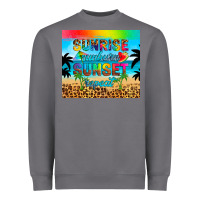 Storm sunrise sunburn sunset repeat Heavyweight Sweatshirt - Artiststas
