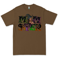 Cacao Momster with witch Premium Tee - NancyCooperArtShop