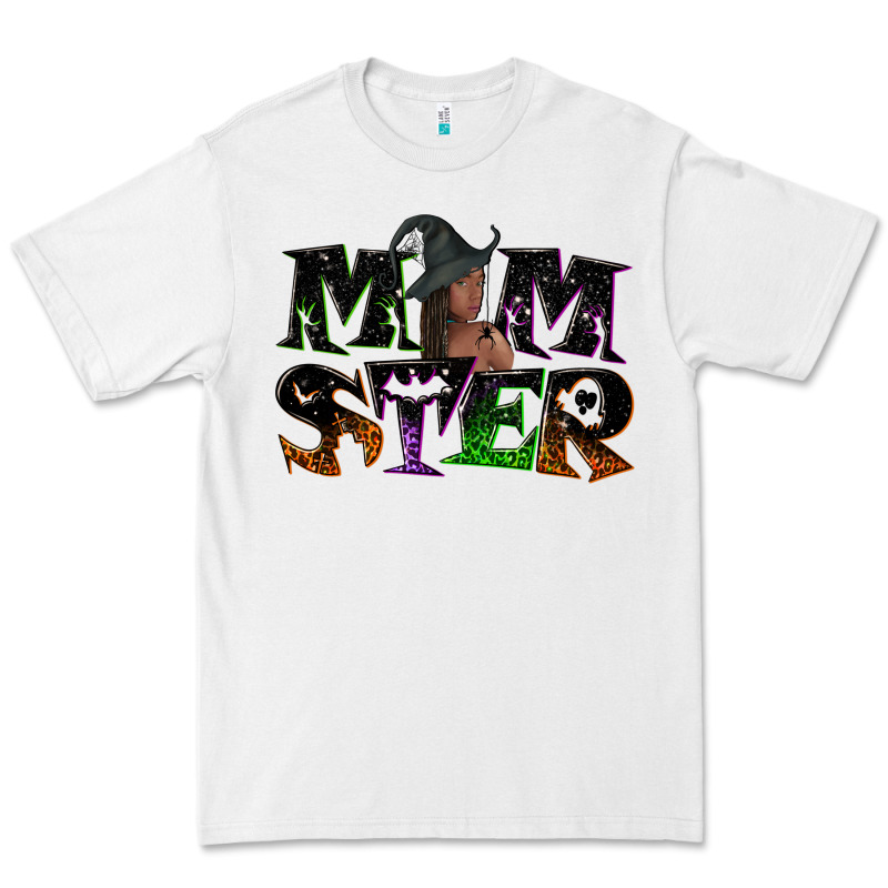 Momster With Witch Premium Tee by NancyCooperArtShop | Teevron