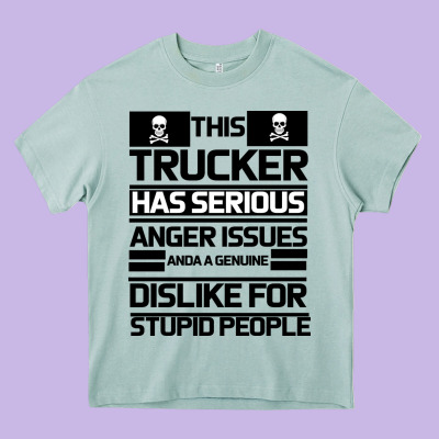 Trucker Heavy Core Tee Designed By Bettercallsaul