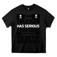Black TRUCKER Heavy Core Tee - Bettercallsaul