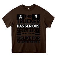 Chocolate Brown TRUCKER Heavy Core Tee - Bettercallsaul