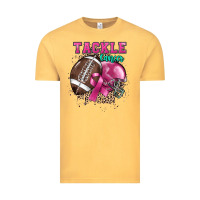 Vintage Mustard Tackle Cancer Vintage Tee - HowdyJamesFarm