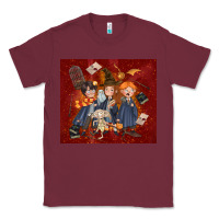 Burgundy wizard kids with glitter Classic Tee - TumblerDesignByShophia