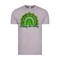 Vintage Zinc st. patrick's day happy go lucky Vintage Tee - RanaPortraitStore