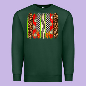 Race Brushstrokes Premium Sweatshirt Designed By Adodesignshop