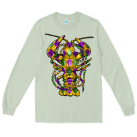Matcha mardi gras crawfish Long Sleeve Tee - FaDigitalArtStudio