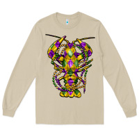 Mushroom mardi gras crawfish Long Sleeve Tee - FaDigitalArtStudio