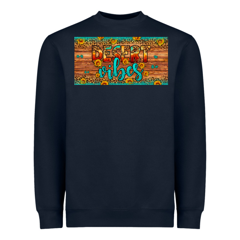 Desert Vibes License Plate Heavyweight Sweatshirt by Artiststas | Teevron