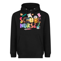 Black school nurse Heavyweight Hoodie - AdoDesignShop