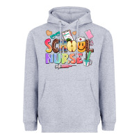 Heather Grey school nurse Heavyweight Hoodie - AdoDesignShop