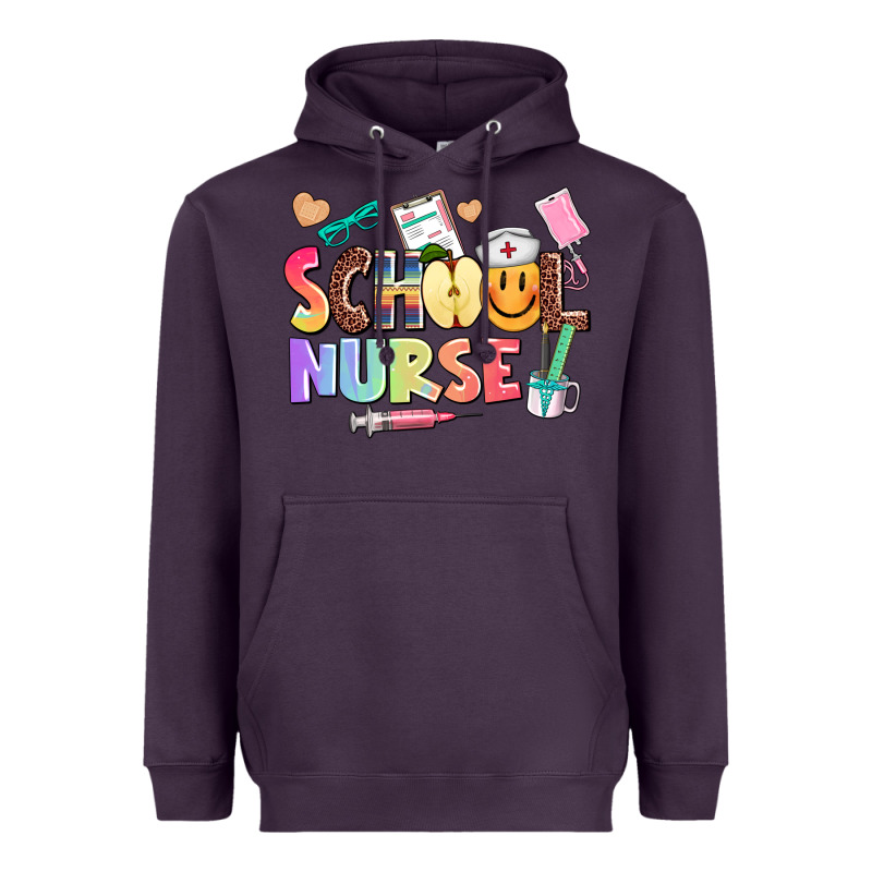 School Nurse Heavyweight Hoodie by AdoDesignShop | Teevron