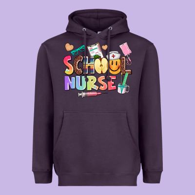 School Nurse Heavyweight Hoodie Designed By Adodesignshop