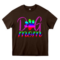 Chocolate Brown Dog Mom Heavy Core Tee - Bettercallsaul