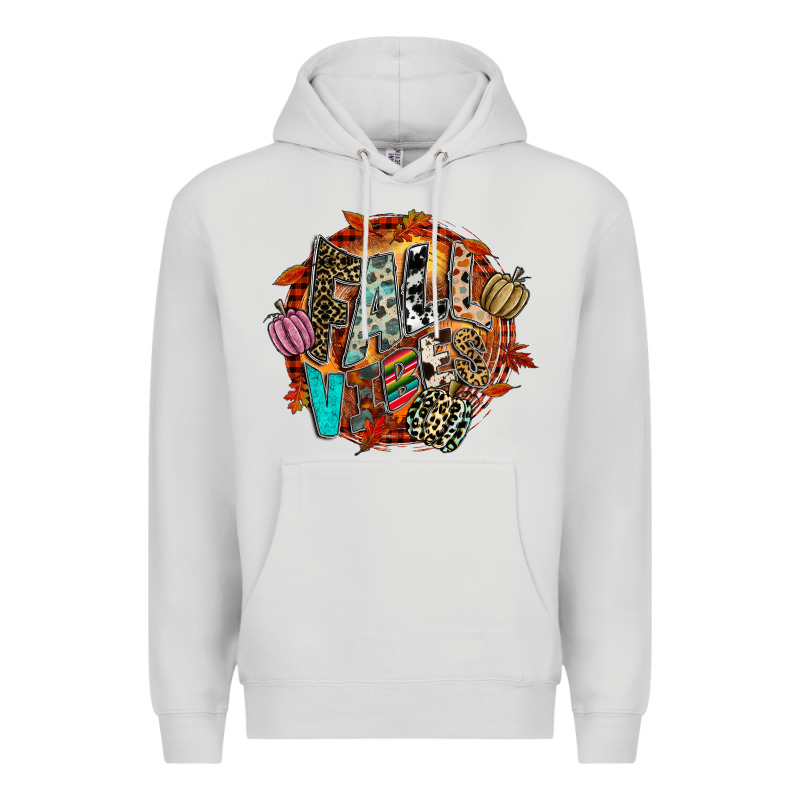 Fall Vibes Premium Hoodie by CowhideDigitalArt | Teevron