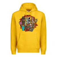 Lemon Fall Vibes Premium Hoodie - CowhideDigitalArt