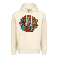 Sandshell Fall Vibes Premium Hoodie - CowhideDigitalArt