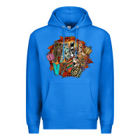 True Royal Fall Vibes Premium Hoodie - CowhideDigitalArt