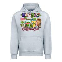 Heather Grey highly caffeinated Urban Hoodie - JahusDesignShop