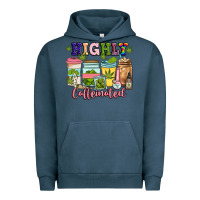 Pigment Midnight Navy highly caffeinated Urban Hoodie - JahusDesignShop