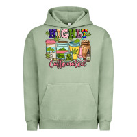 Pigment Oil Green highly caffeinated Urban Hoodie - JahusDesignShop