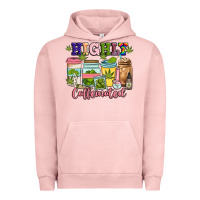 Pigment Salmon highly caffeinated Urban Hoodie - JahusDesignShop