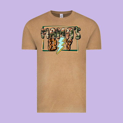 Mama's Boy Mother's Day Vintage Tee Designed By Cowgirlartshop