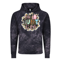 Cloud Black Easter Day The hunt is on Vintage Hoodie - OliviaCreatesArt