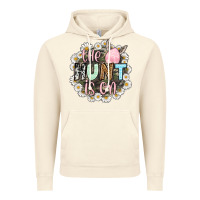Vintage Artic Easter Day The hunt is on Vintage Hoodie - OliviaCreatesArt