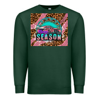 Sports Green pink racing car Premium Sweatshirt - AdoDesignShop